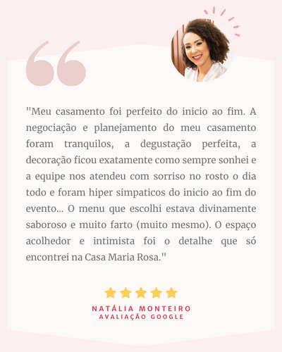 depoimento miniwedding zona norte de sp