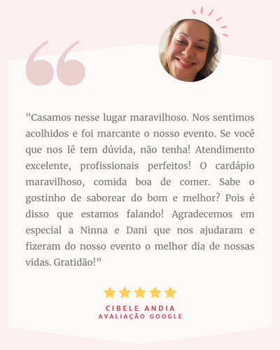 depoimento miniwedding zona norte de sp